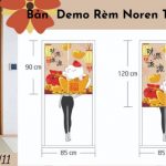 noren vải thật N11