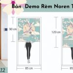 noren vải thật N12